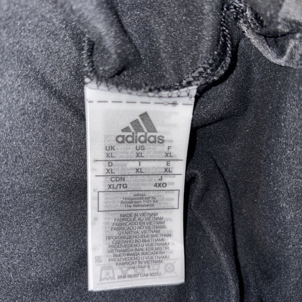 Adidas Men Stadium 1/4 Snap Aeroready Long Sleeve Sweater Mens Size XL Black - Picture 7 of 8